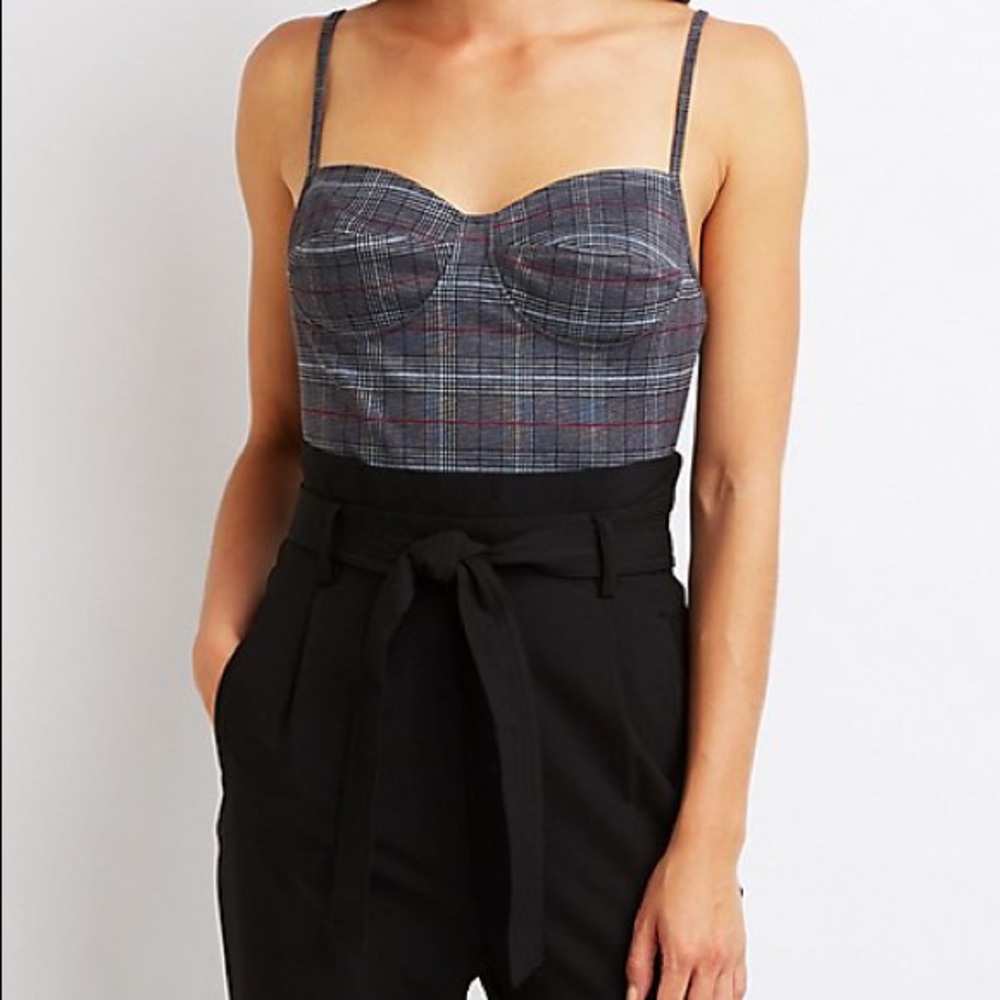 Plaid Bodysuit